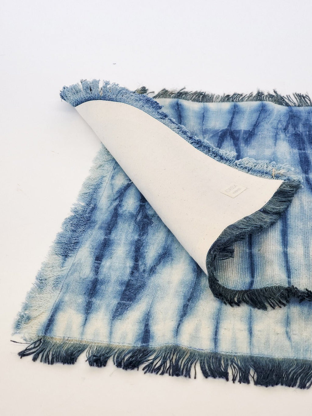 Tie Dye Cotton Placemat - Indigo Blue (Set of 4) - Wild Oak & Wire