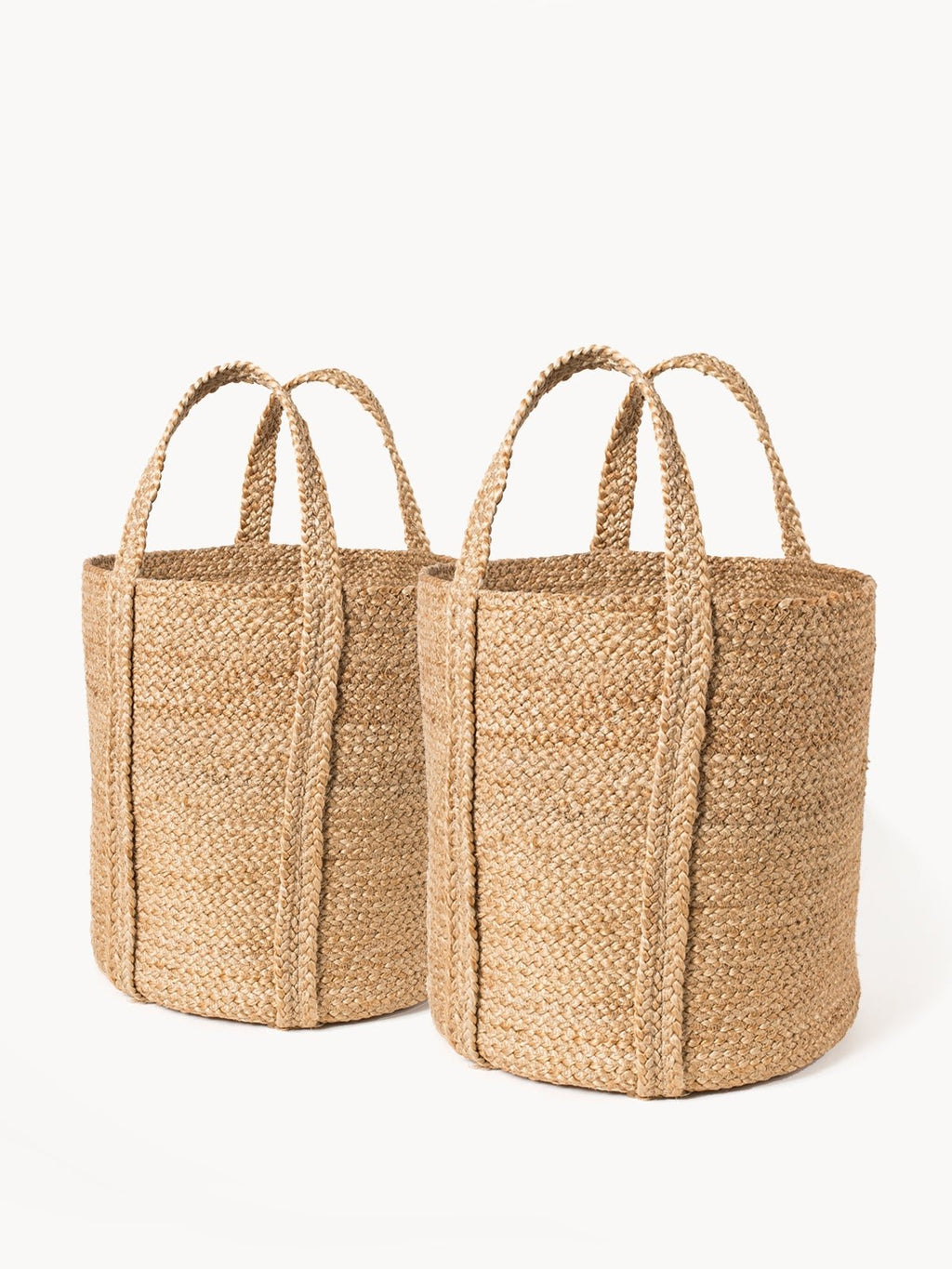 Kata Basket with handle - Natural - Wild Oak & Wire
