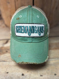 Shenanigans Distressed Mesh Snapback Baseball Cap - Wild Oak & Wire