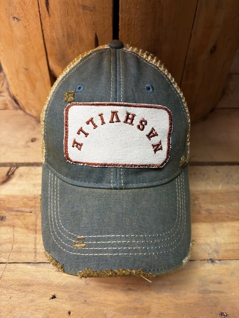 Upside Down Your Town or Team Custom Hat - Wild Oak & Wire