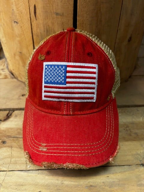 Flag Hat - Wild Oak & Wire