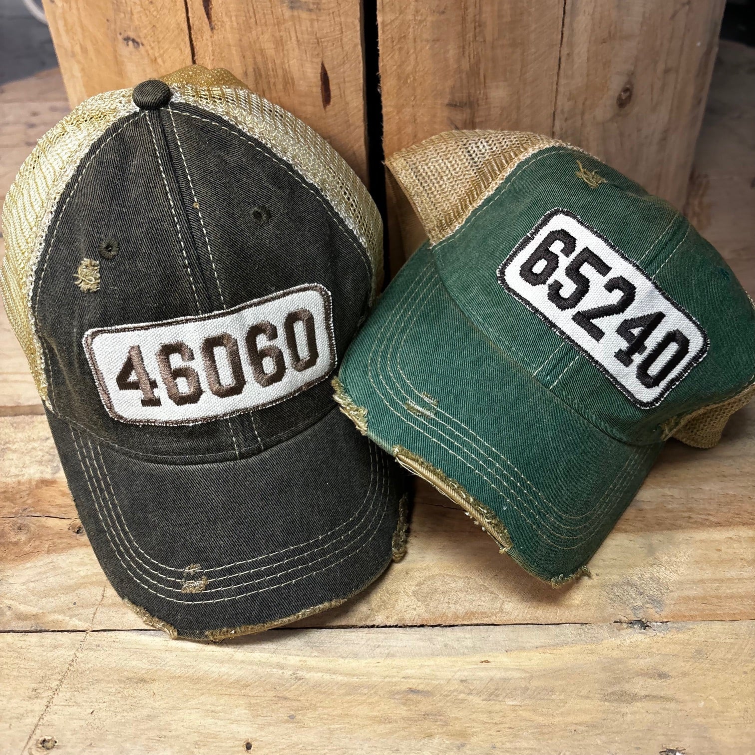 Your Zip Code Custom Hat - Wild Oak & Wire