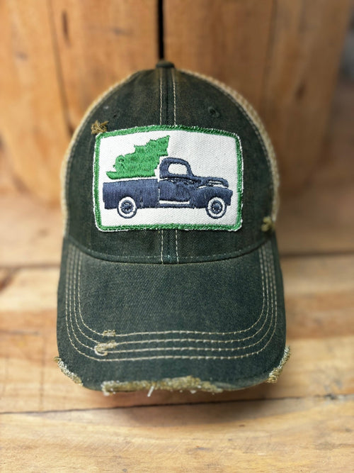 Christmas Truck Hat - Wild Oak & Wire