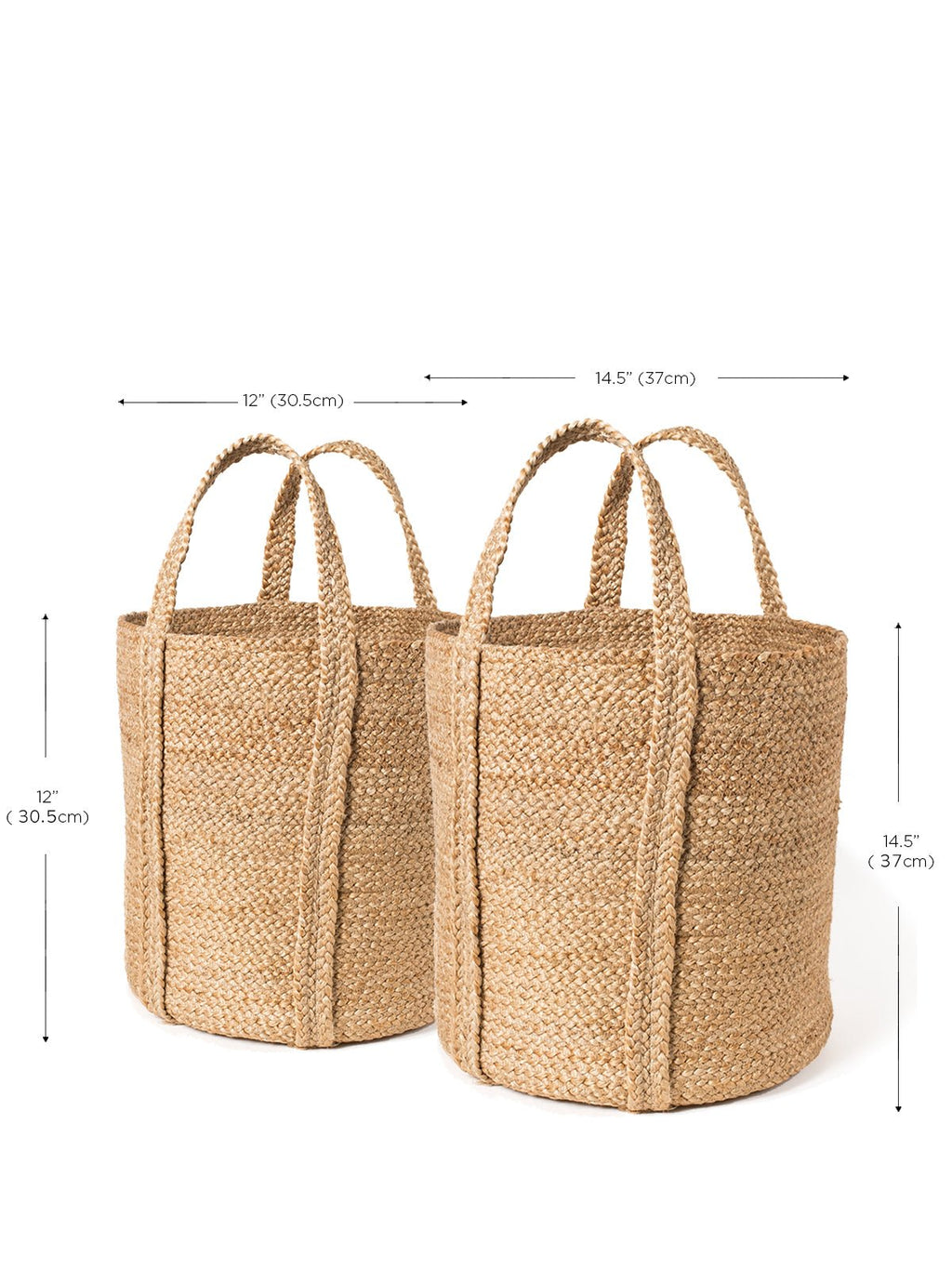 Kata Basket with handle - Natural - Wild Oak & Wire
