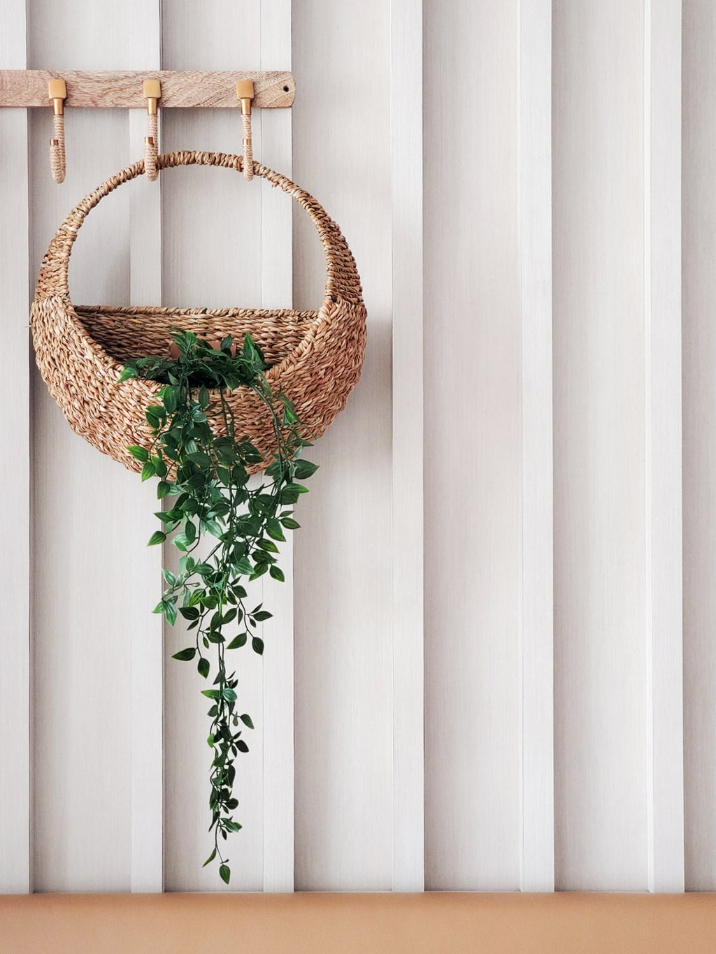 Savar Wall Hanging Basket - Wild Oak & Wire