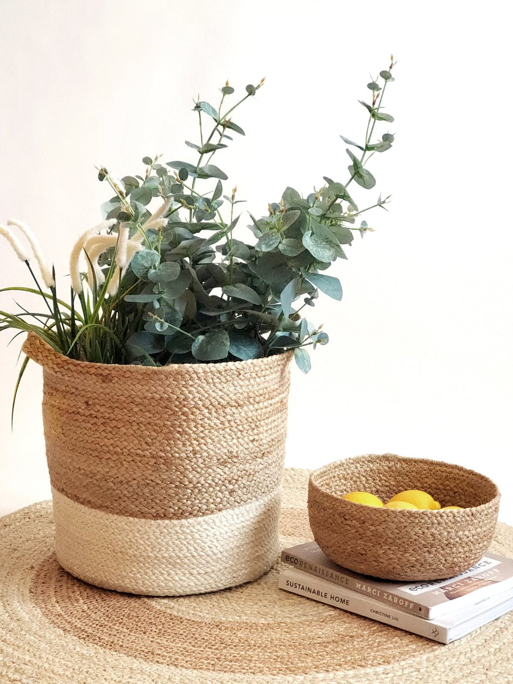 Kata Colorblock basket - Wild Oak & Wire