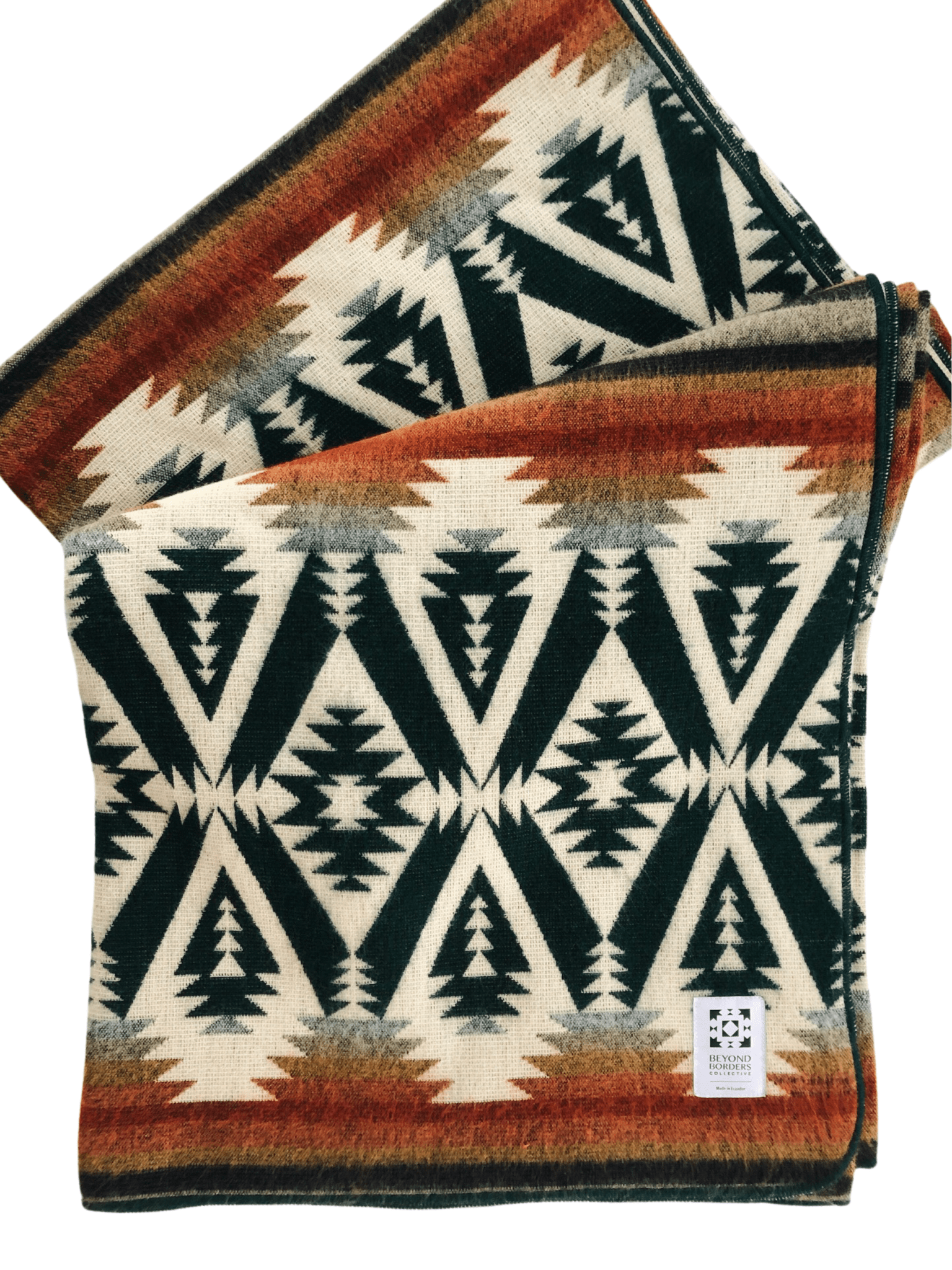 Quichua Blanket - Evergreen Autumn - Wild Oak & Wire
