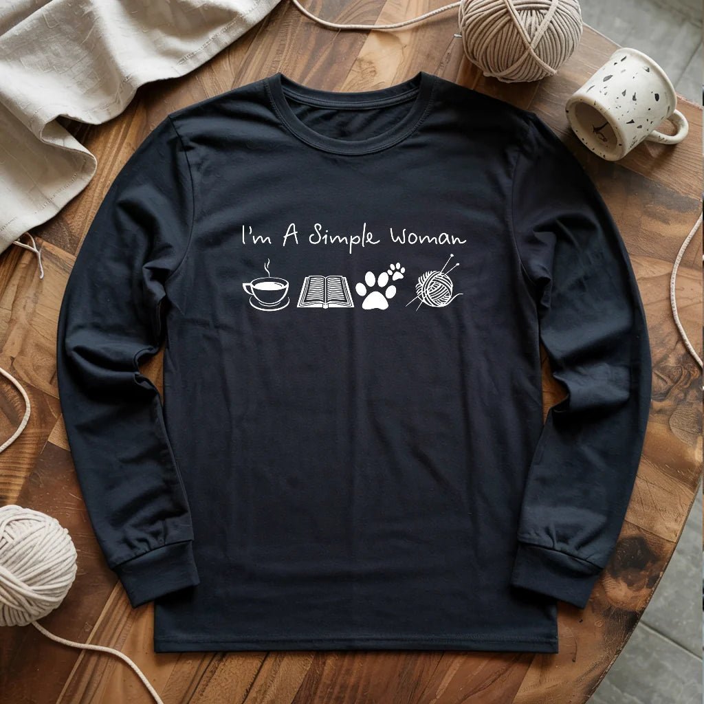 Simple Woman Long Sleeve T-shirt - Wild Oak & Wire