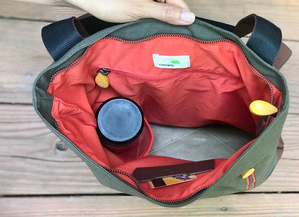 3 - in - 1 tote + backpack + crossbody - the ROCKAWAY - Wild Oak & Wire