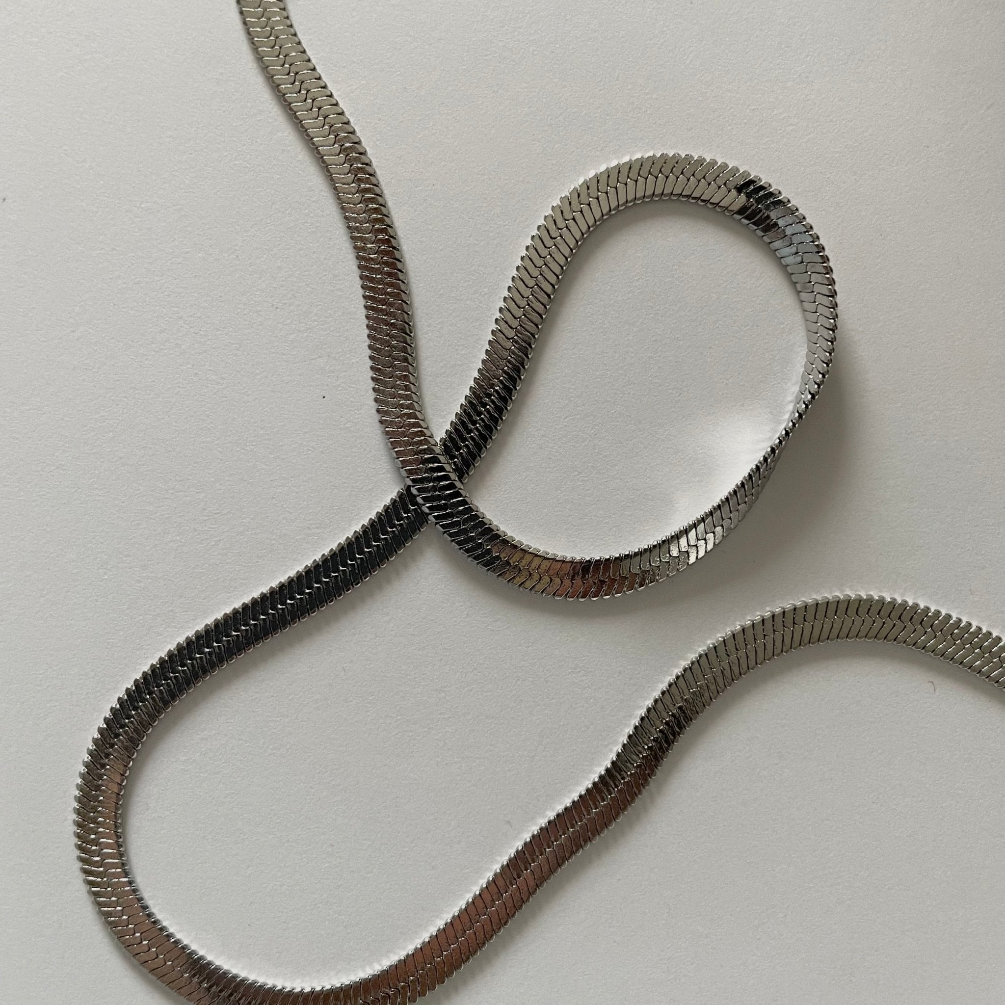 Cascade Herringbone Necklace - Wild Oak & Wire