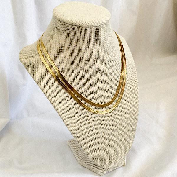 Cascade Herringbone Necklace - Wild Oak & Wire