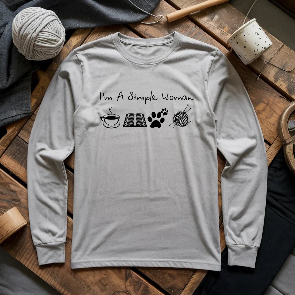 Simple Woman Long Sleeve T-shirt - Wild Oak & Wire