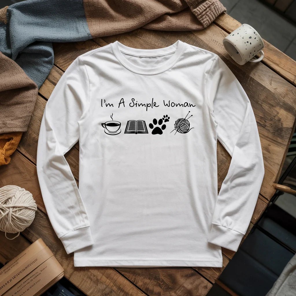 Simple Woman Long Sleeve T-shirt - Wild Oak & Wire